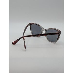 Wittnauer Eloise Cat Eye Eyeglass Frames Grey Red Tortoise 53-17-140